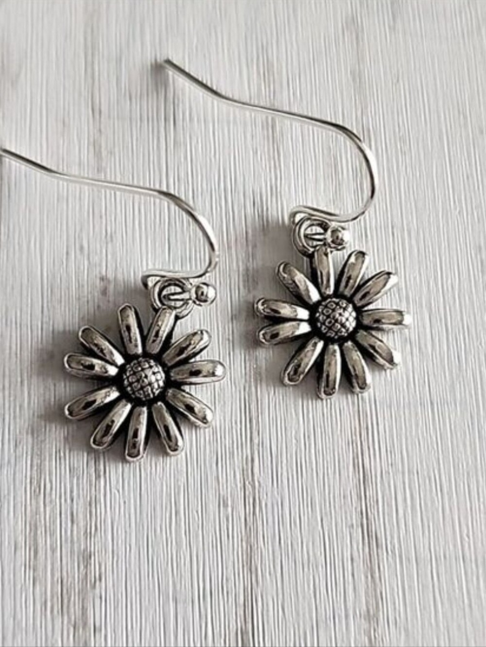 DAISY EARRINGS 925 GENUINE STERLING